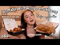 buffalo wild wings mukbang + q&a/life update