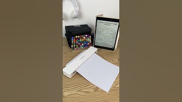 Inkless portable printer for students👀It is so easy to print any images#portableprinter #phomemo