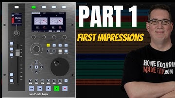 Solid State Logic UF1 DAW Controller  | First Impressions - PT 1