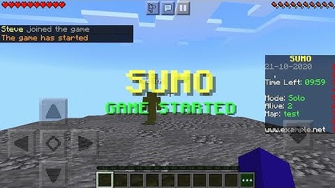 Plugin Sumo For Pocketmine 1.16