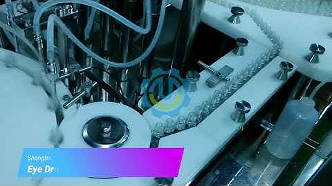 Sterile High Speed Filling Stoppering Capping Machine for Eye drops,Ear Drops,Nasal Drops