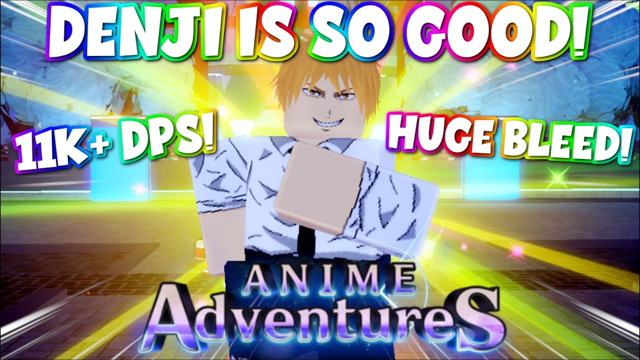 DENJI (CHAINSAW) SHOWCASE!  Anime Adventures (ROBLOX) 