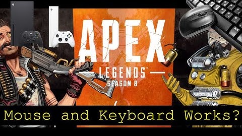 Apex Legends - Mouse and Keyboard test on Xbox Series X