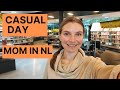 Vlog 29. Casual Day of a Mom in the Netherlands. This Library Surprised Me a Lot!