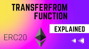 ERC-20 TransferFrom function explained