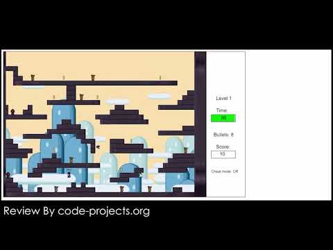 Simple Platform Game In JavaScript With Source Code