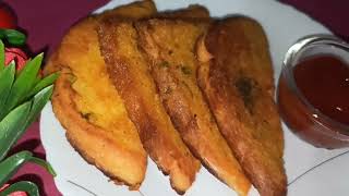 10 min me bread pakora without stuffing | बिना आलू के टेस्टी ब्रेड पकौड़ा | evening snacks recipes