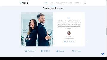 Reobiz - Consulting Business WordPress Theme trade business Ruri