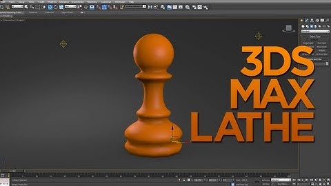 3DS Max Lathe Modifier Tutorial