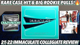 AWESOME BOX!🤯 | 2021-22 Panini Immaculate Collection Collegiate Basketball Hobby Box Review