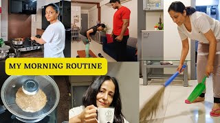 MY MORNING ROUTINE | My 2nd REAL DAILY VLOG | Lataa Saberwal | Exercise |  Ghar k kaam | SELF CARE