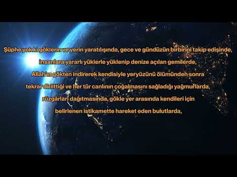 Bakara Suresi 164.Ayet