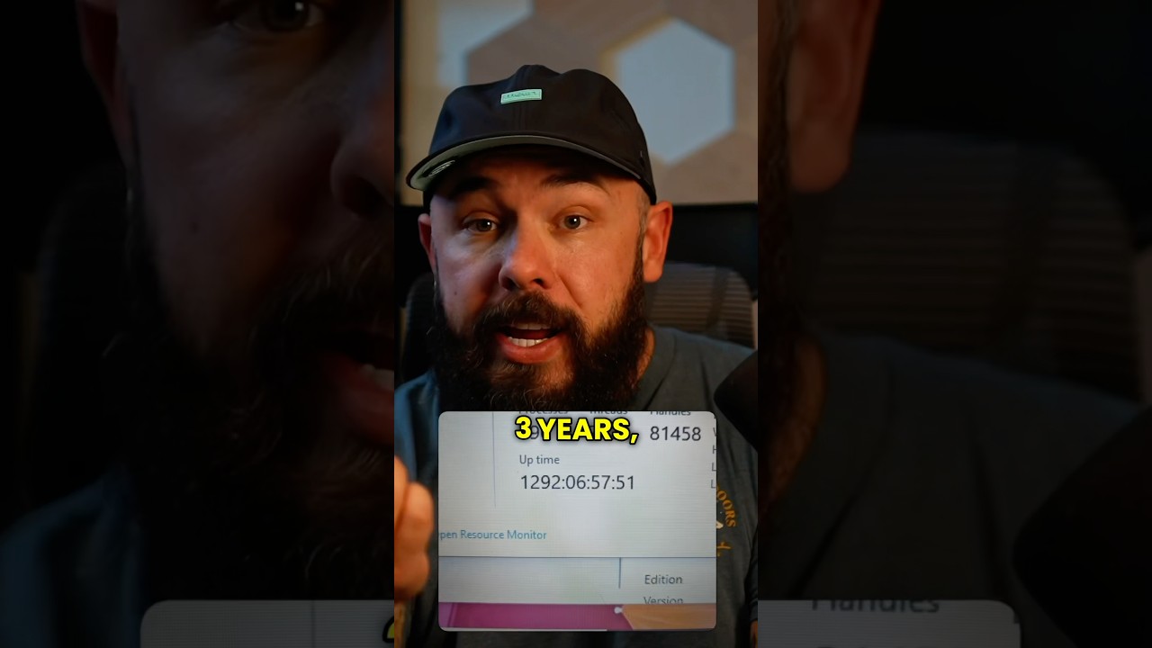 He Left His PC Running for 3 Years
