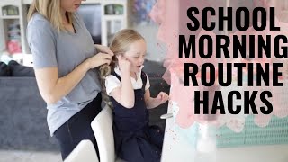 Morning Routine HACKS! Make your morning routine with kids MUCH SMOOTHER!