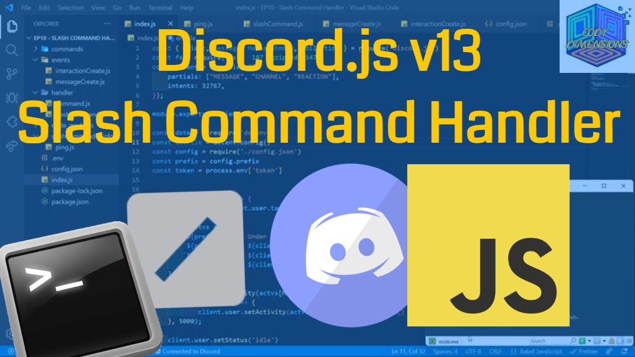 Discord Slash Commands. Slash Commands. Discord.js Command. Slash Commands in embed.