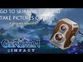 How to complete the quest “Go to Seirai Island and take pictures (0/4)”