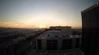 24 Hour Timelapse at LAX (GoPro Hero3+ Black at 4K Resolution) Lax 24 Time Lapse
