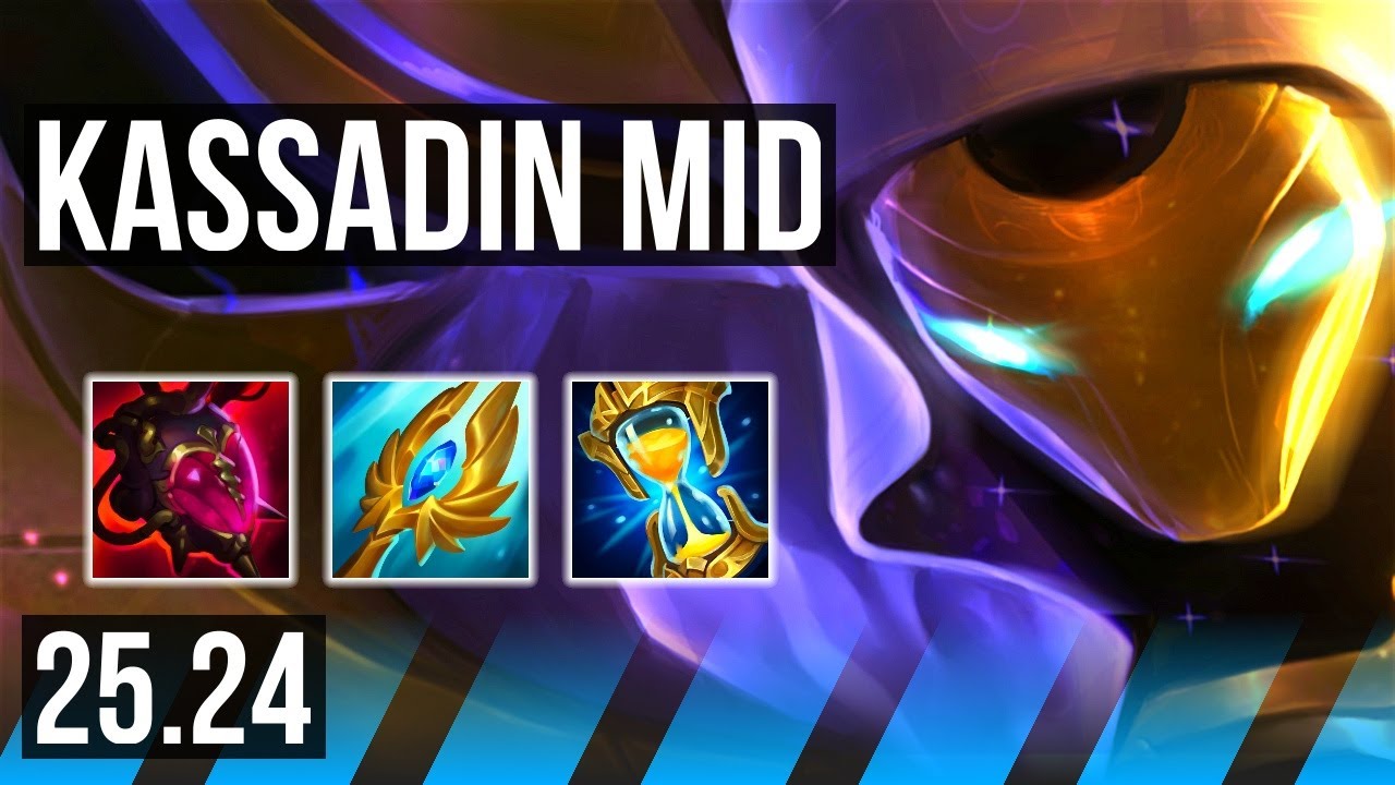 KASSADIN vs LUX (MID) | Good KDA: 13/1/7 | EUW Master | 25.24