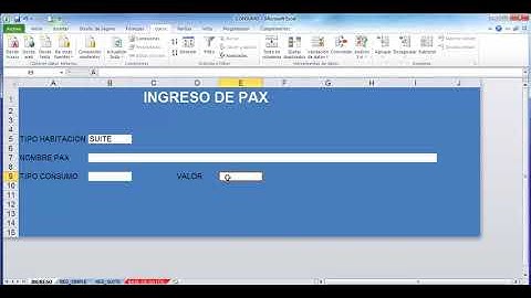 Excel - Macros - Validación y Botones