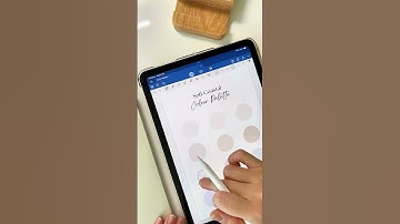 Setting up Custom Pen Colours in GoodNotes6 #goodnotes  #goodnotestips #colors #howto