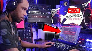 Drank Kang makes 2 HARD TRAP BEATS LIVE on MPC Software ONLY - Beat Making Cook UP