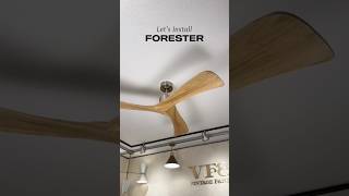 Linari Forester Ceiling Fan Installation