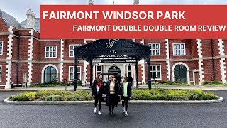 FAIRMONT WINDSOR PARK |  Fairmont Double Double Hotel Room Tour