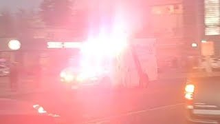 Abbotsford Fire Rescue Service Quint 6 and BCAS Responding