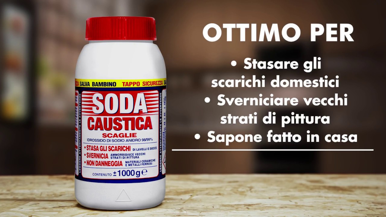 Soda Caustica Scaglie 98/99% - Tutorial Sapone Fatto in Casa 