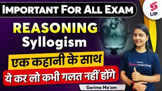 Syllogism Tricky Concept | Syllogism With Out Copy Pen | Syllogism Best Method | By Garima Ma'am