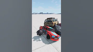 BeamNG Drive Jeep Ball Crash Test 02 Full Video Vedi Descrizione 