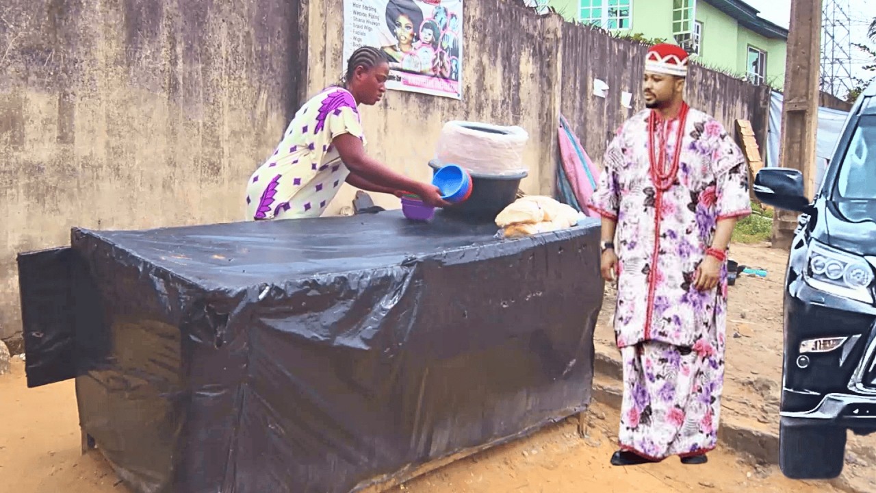 She Was Selling By The Roadside When A Kind Billionaire Saw & Fell In Love With Her | Nigerian Movie