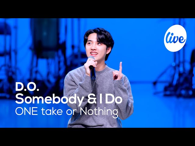 [4K] 디오 (D.O.) “Somebody & 별 떨어진다(I Do) (One Take ver.)” Band LIVE Concert [it’s Live 10mins] class=