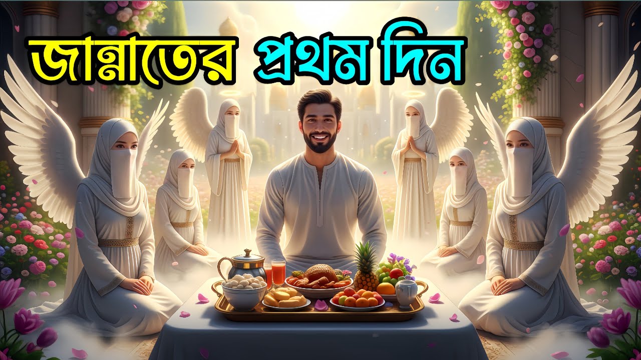 জান্নাতের প্রথম দিনের রহস্য | প্রথম মুহূর্তেই যা বদলে দেবে সবকিছু |  সম্পূর্ণ ঘটনা 