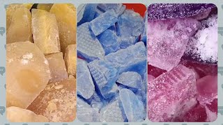 Hard ice asmr~ crunky hard ice 💙🧊💦 @lovelyhardiceeating614