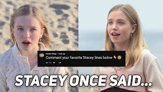 Stacey Once Said... The Baby-Sitters Club