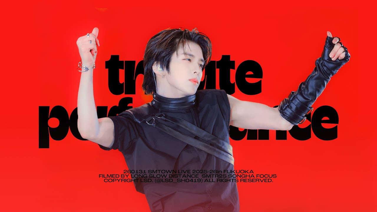 [4K] 260131 SMTOWN LIVE in FUKUOKA | TRIBUTE PERFORMANCE (FULL) | SMTR25 SONGHA 송하 FANCAM 직캠