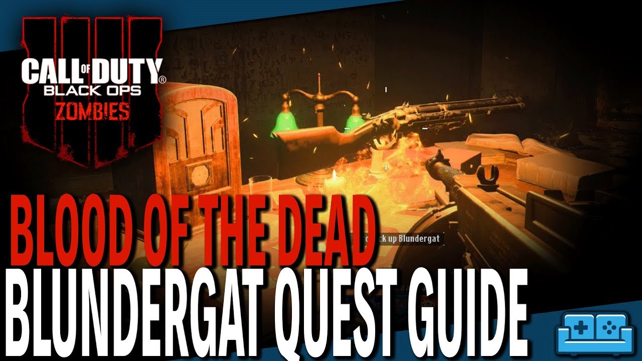 BLACK OPS 3 ZOMBIES: BLUNDERGAT EASTER EGG! (How To Get The Blundergat) 