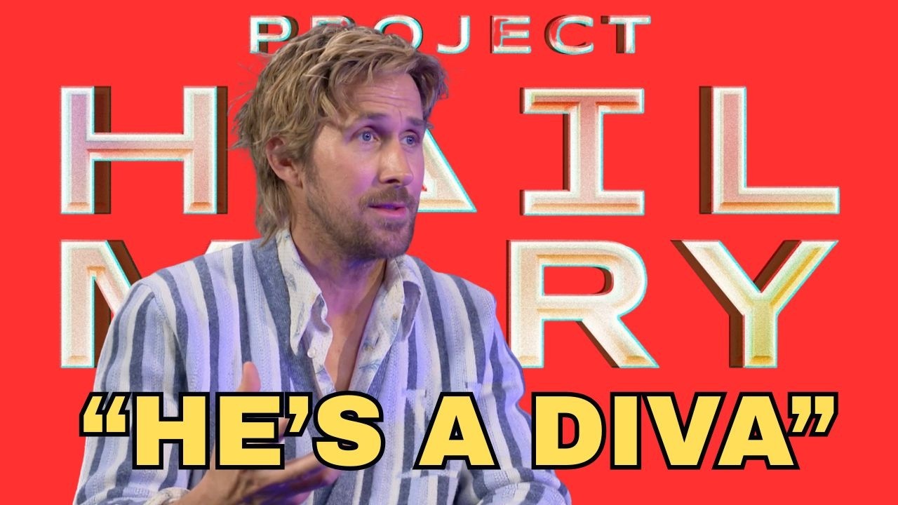 Райан Гослинг подробно рассказывает о фильме «Проект «Аве Мария»» — интервью с Филом Лордом и Кри...