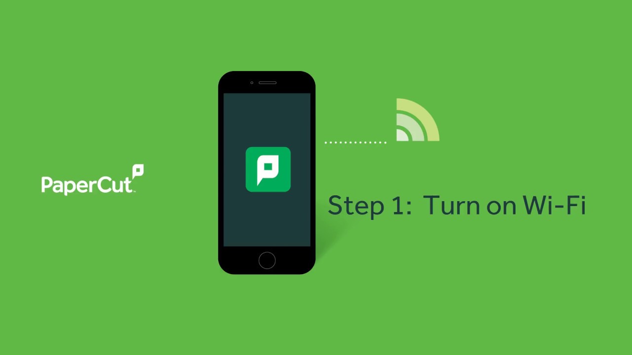 PaperCut's Mobility Print How print from an iOS device - YouTube