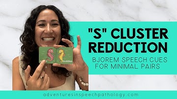 S Cluster Reduction Cues for Minimal Pairs