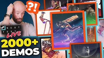 Playing EVERY Steam Next Fest Demo (Day 2)