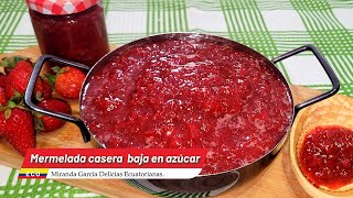 🍓🍓Mermelada casera  baja en azúcar❤️😘👌 by Miranda García Delicias Ecuatorianas 1,535 views 1 month ago 7 minutes, 22 seconds