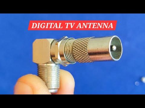 Using a circuit breaker make a digital antenna for HD TV channels