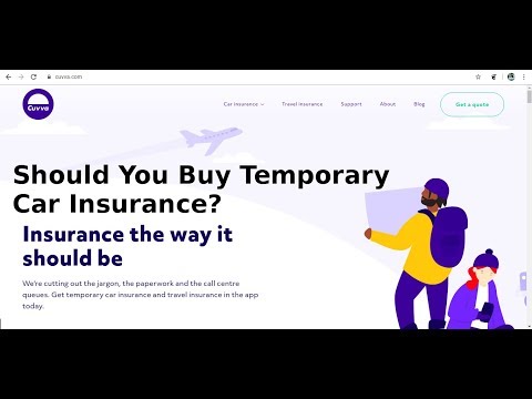 Should You Buy Temporary Car Insurance? - Lloyd Vehicle Consulting