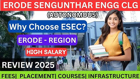 ERODE SENGUNTHAR ENGINEERING COLLEGE- Full Review in Tamil|#sengunthar #erode #namakkal #engineering