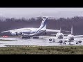 Airbus a320 vs ilyushin il76  let s race to the runway 4k