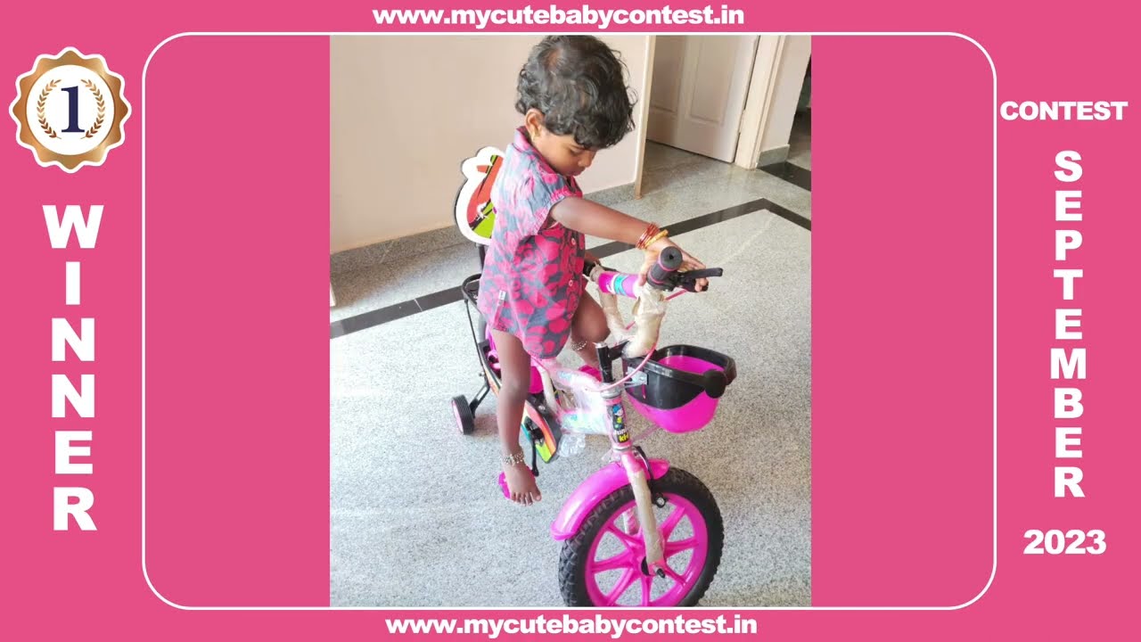 "Congratulations to Our Precious First Prize Winner - My Cute Baby Contest September 2023 🏆