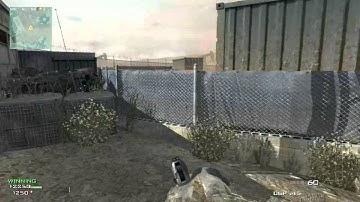 Random NoScope Wallbang Headshot Whilst Flashed.. MW3