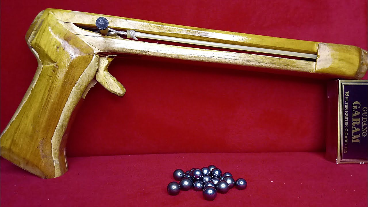 DIY slingshot making wooden slingshot new design YouTube